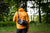 BikeParka lifestyle photo of MTB cyclist carrying bike bag