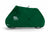 Urban bike cover by BikeParka with Velcro lock-through panel and adjustable fit