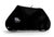 Weatherproof bike cover fitted to hybrid bike – BikeParka STASH
